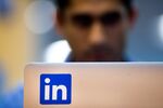 An employee at the LinkedIn headquarters in Mountain View, Calif.