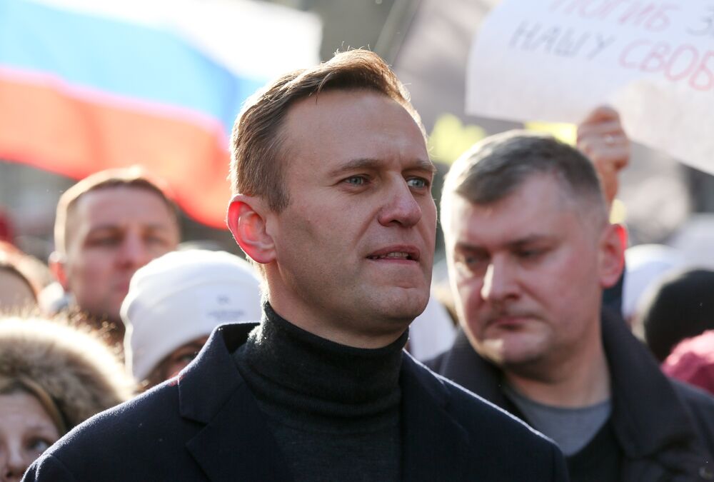 Alexey Navalny in Feb.