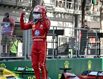 relates to Ferrari's Leclerc wins F1 Monaco GP after 1st lap crash takes out Perez and 2 other cars