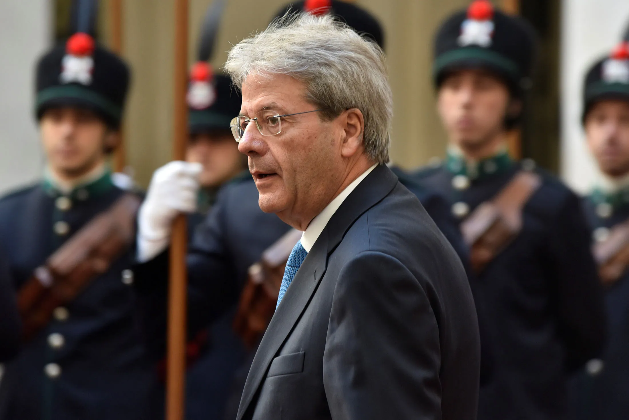 Italian Prime Minister Paolo Gentiloni, in Rome, on Oct. 12.
