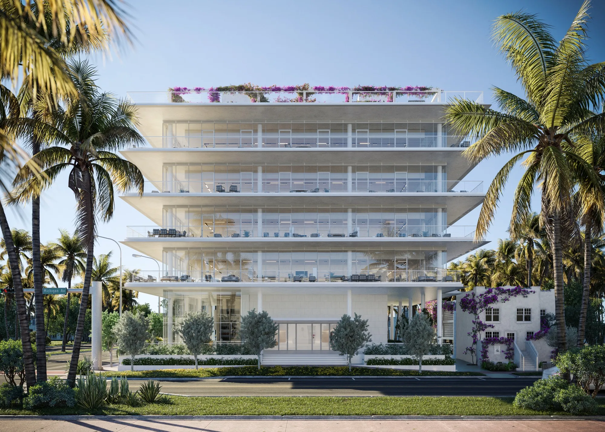 A rendering of the Fifth Miami Beach