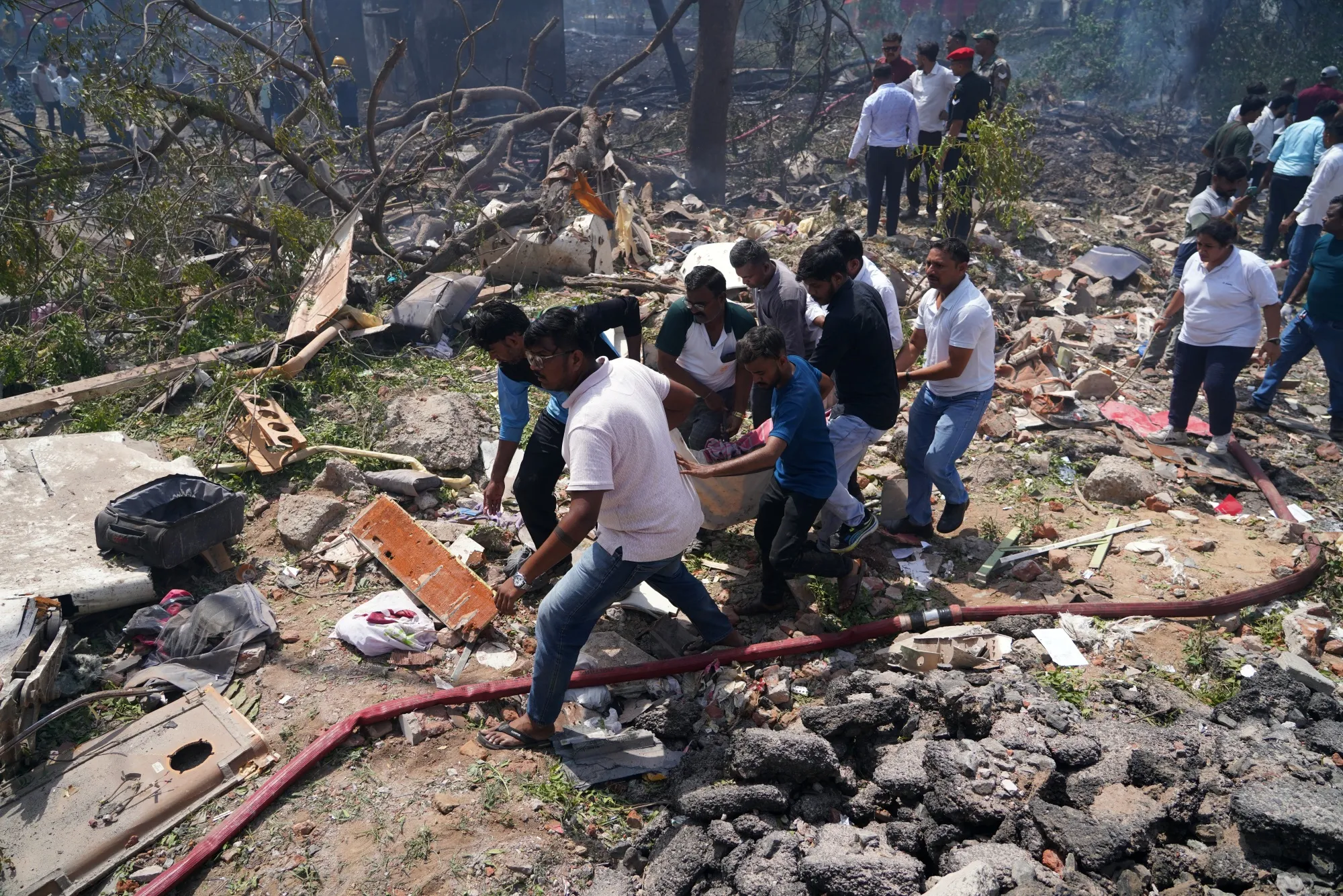 Air India Crash: Over 200 Dead After London-Bound Boeing Plane Crashes -  Bloomberg
