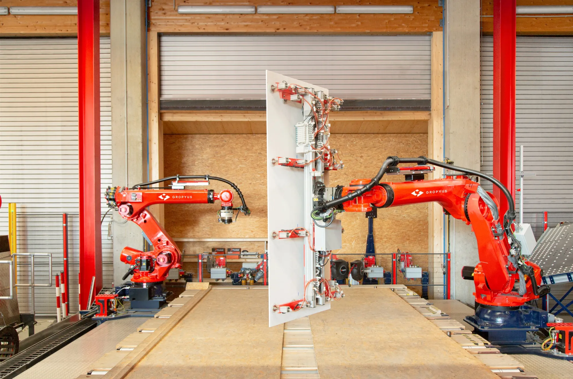 Gropyus production robots.
