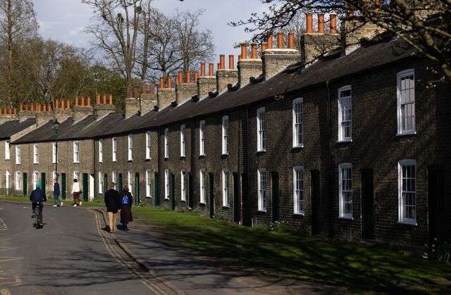 Terraced houses in Cambridge