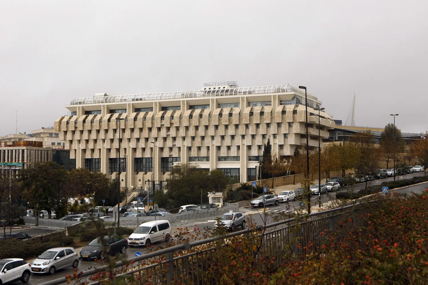 The Central Bank of Israel in Jerusalem.