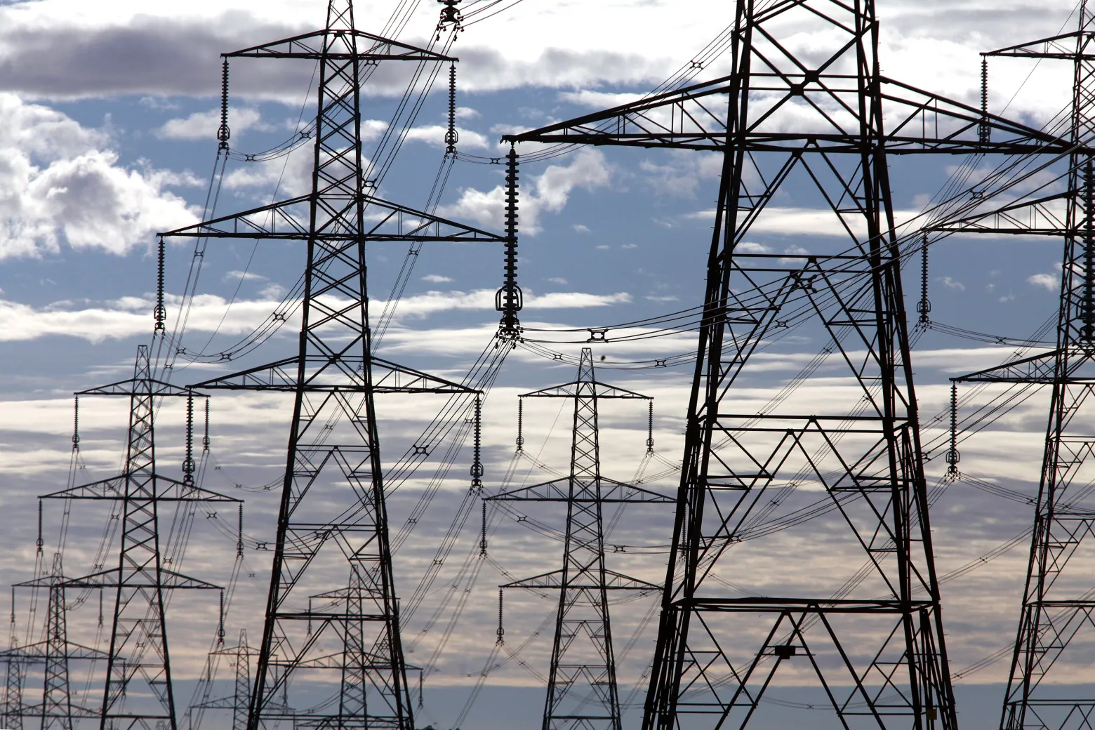EDF U.K. Power Station And Electricity Lines