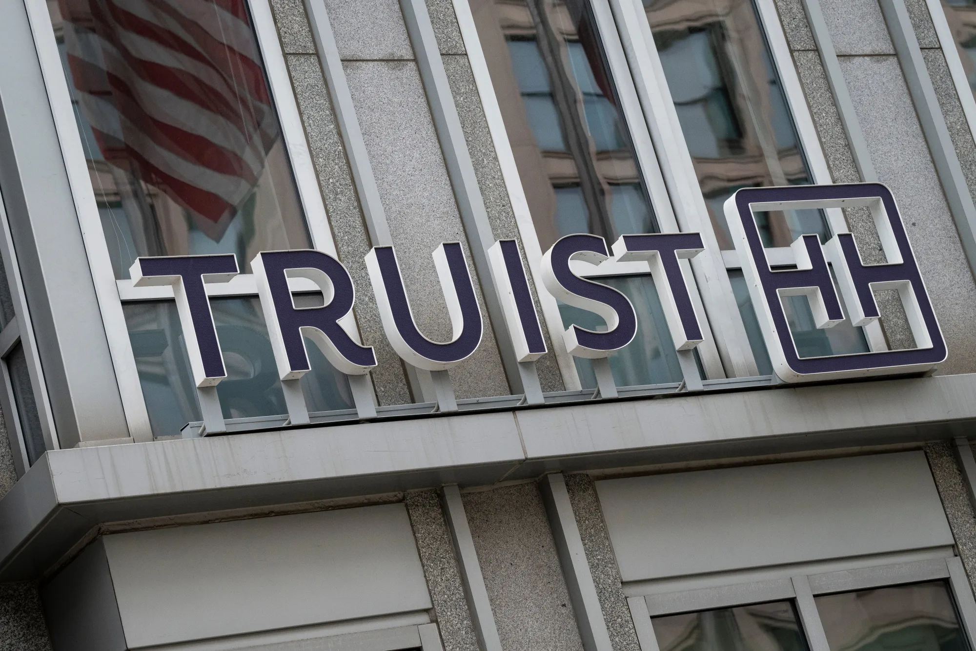 A Truist bank branch in Washington, DC.