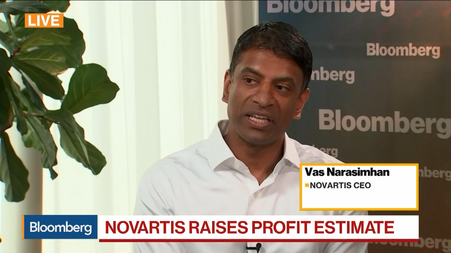 Watch Novartis CEO Says First Quarter Was 'All About Transformation ...