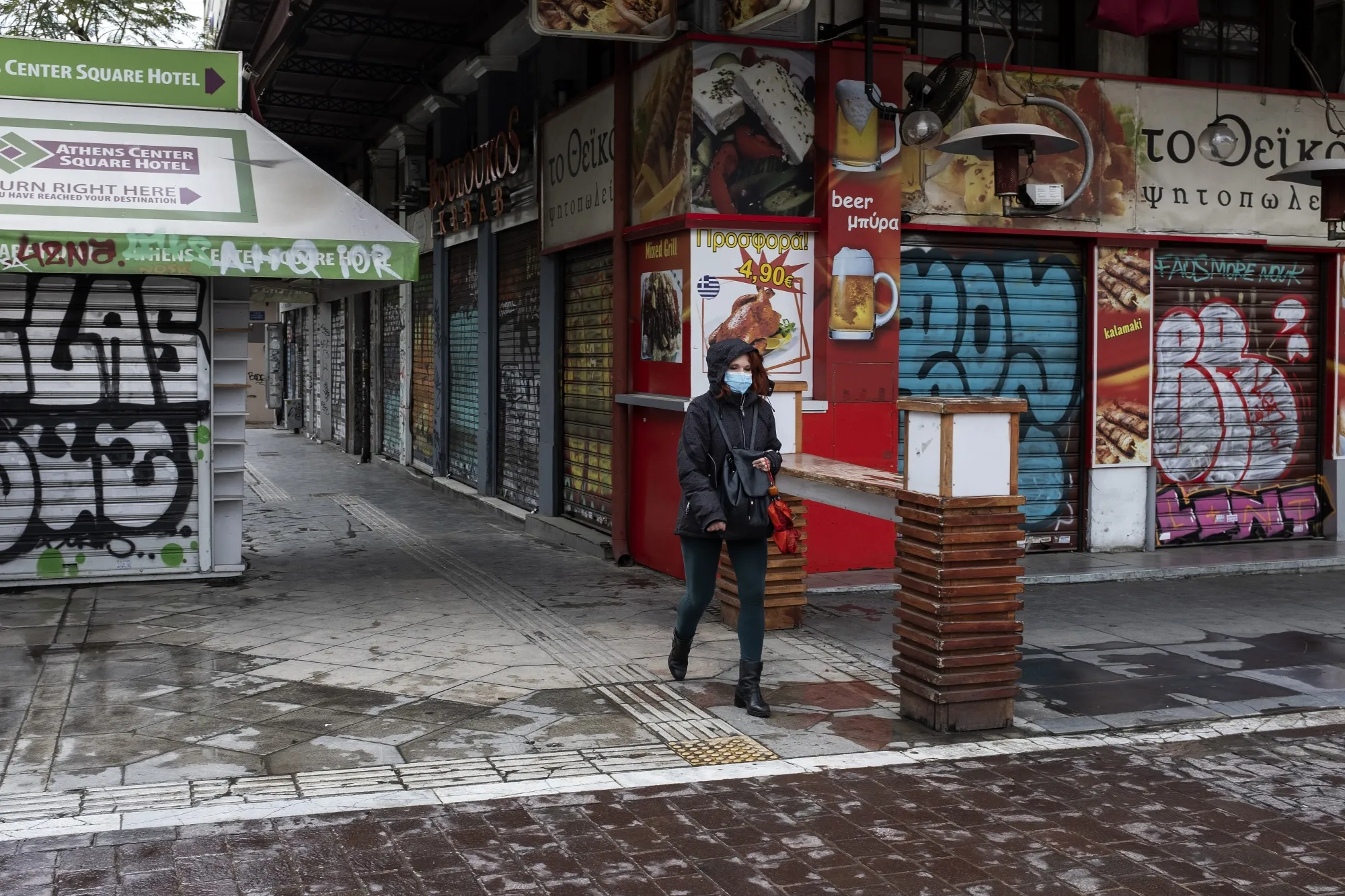 Greece's Virus Hit Economy