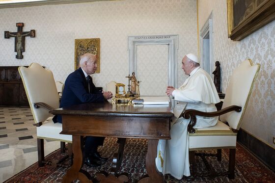 Biden Chokes Up as He Praises Pope Francis for His Friendship