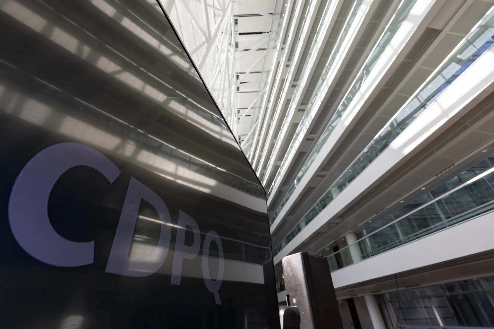 Caisse de Depot et Placement du Quebec headquarters in Montreal.