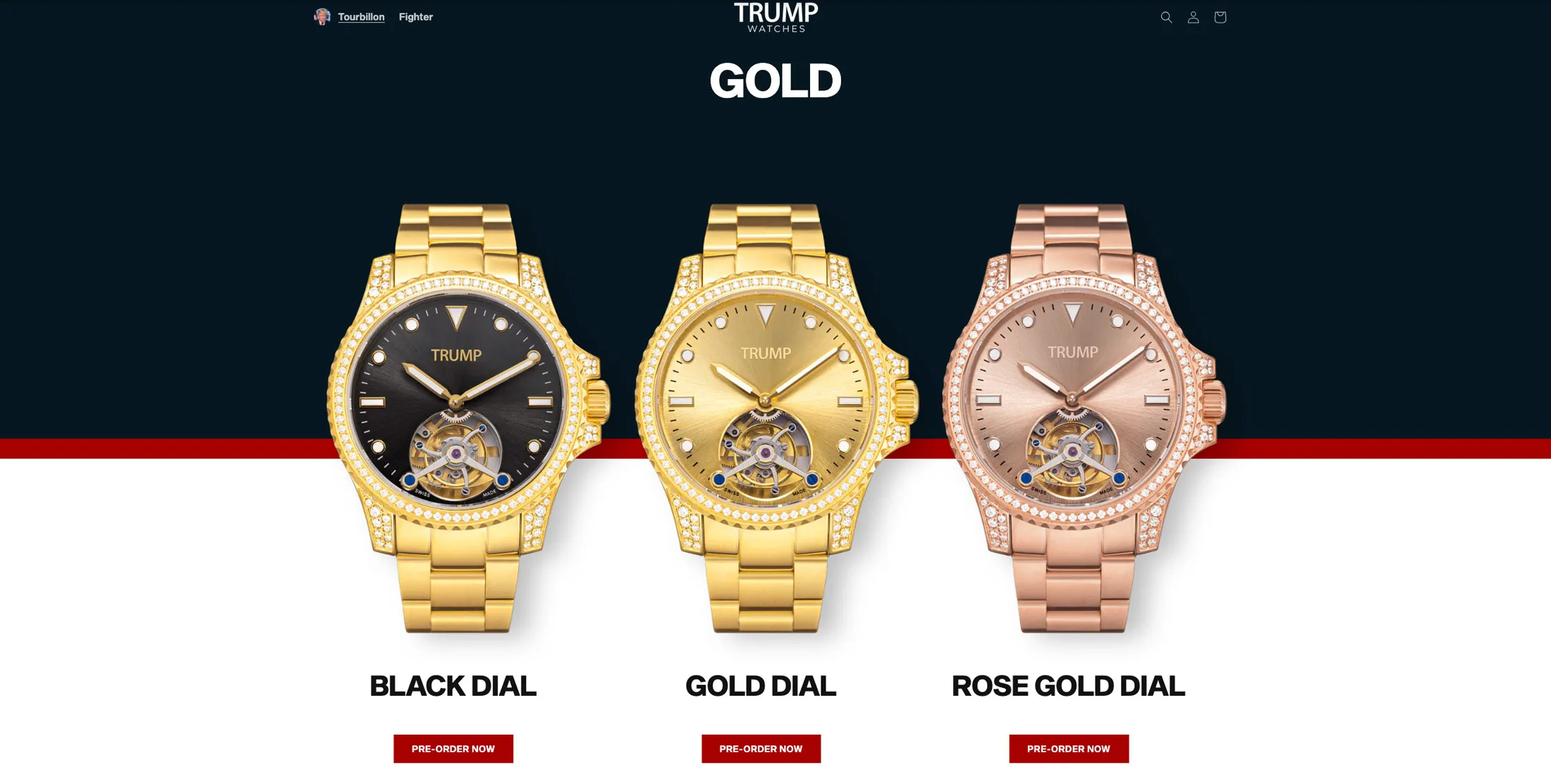 トランプ氏、腕時計コレクションを発売－高級モデルは1400万円超