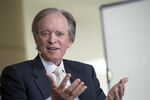 Bill Gross, fund manager of Janus Capital Management LLC, speaks during a Bloomberg Television interview on the sidelines of the Milken Institute Global Conference in Beverly Hills, California, U.S., on Wednesday, May 3, 2017.