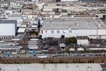 The Tesla assembly plant in Fremont, California.