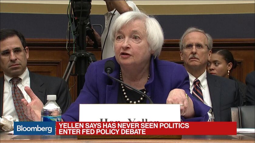 Yellen Can’t Hide The Struggle Inside The Fed - Bloomberg