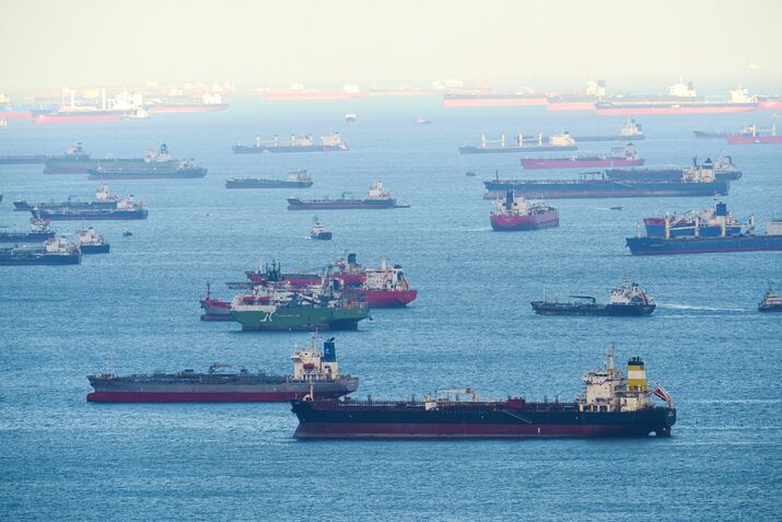 Oil Tankers in Singapore