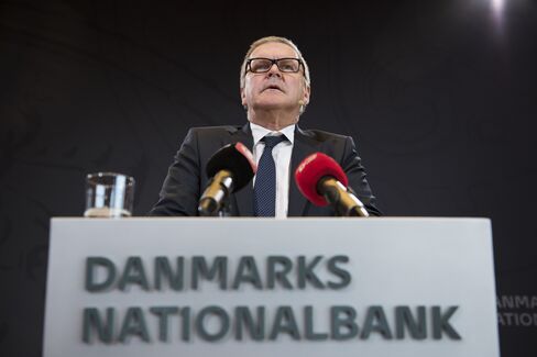 Danish Central bank Governor Lars Rohde News Conference