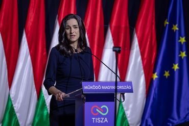 Hungarian Opposition Leader Peter Magyar Delivers Annual Review Speech