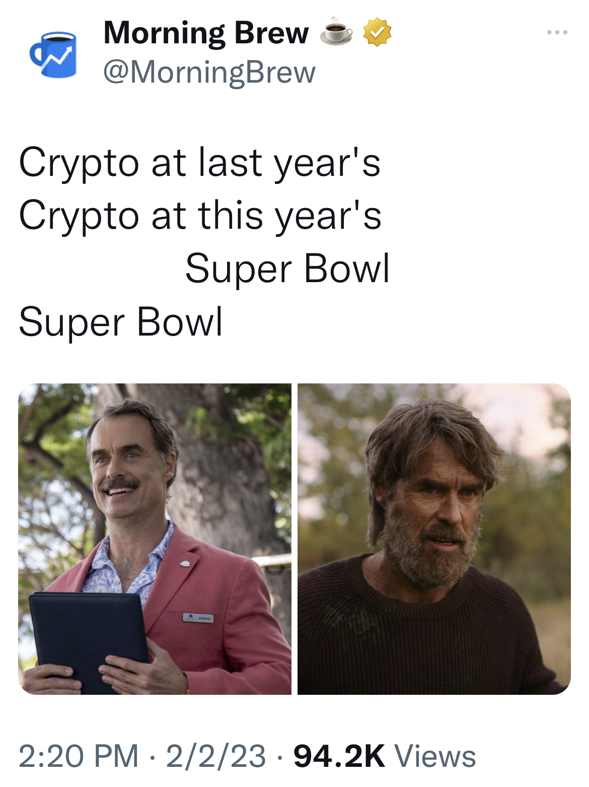 Crypto Super Bowl Commercials In 2022 = Dot Com Crash In 2000? 