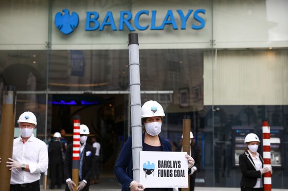 Barclays Targeted by Fresh Climate Protests Over Coal Support