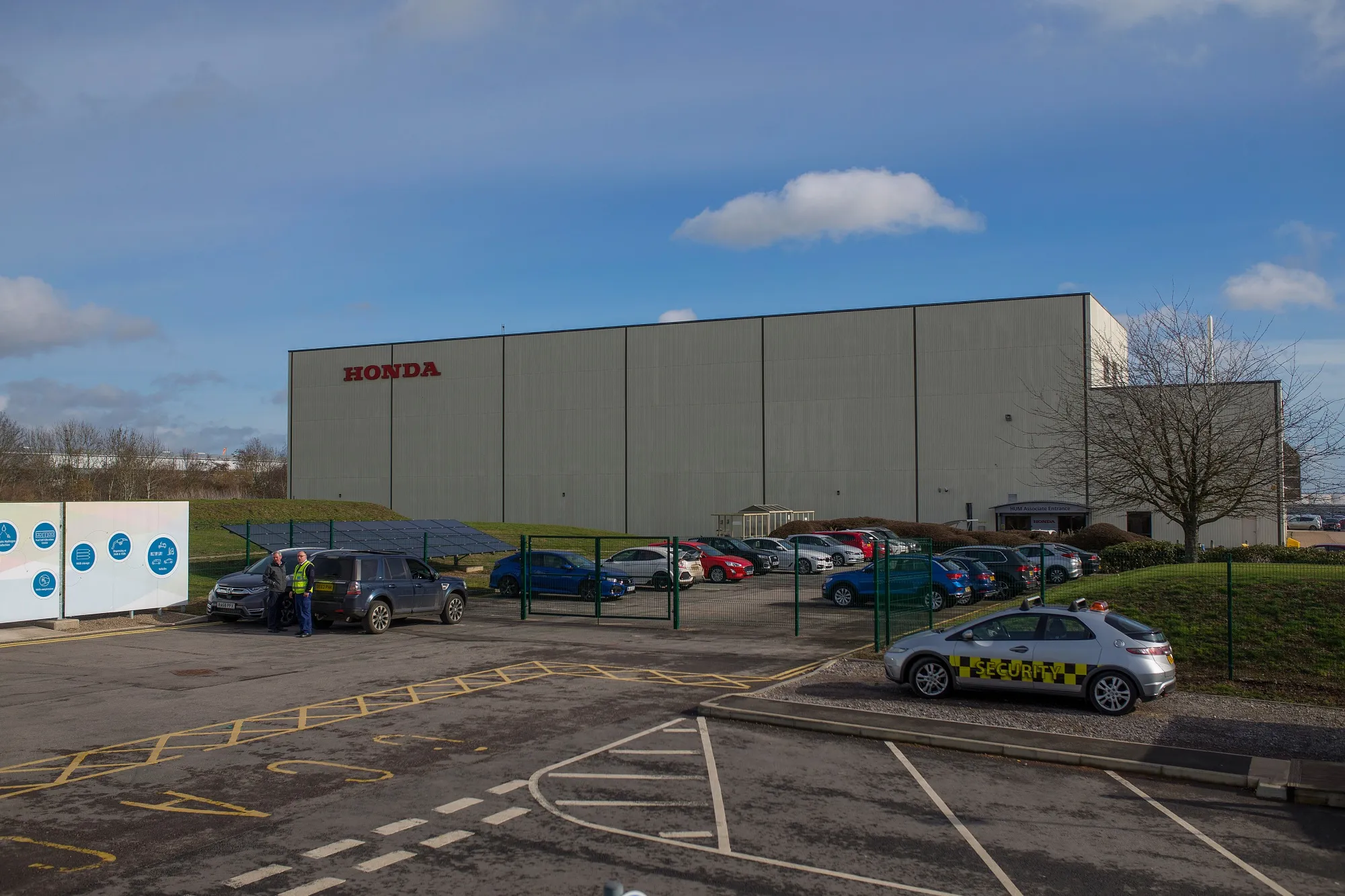 The Honda plant in Swindon.