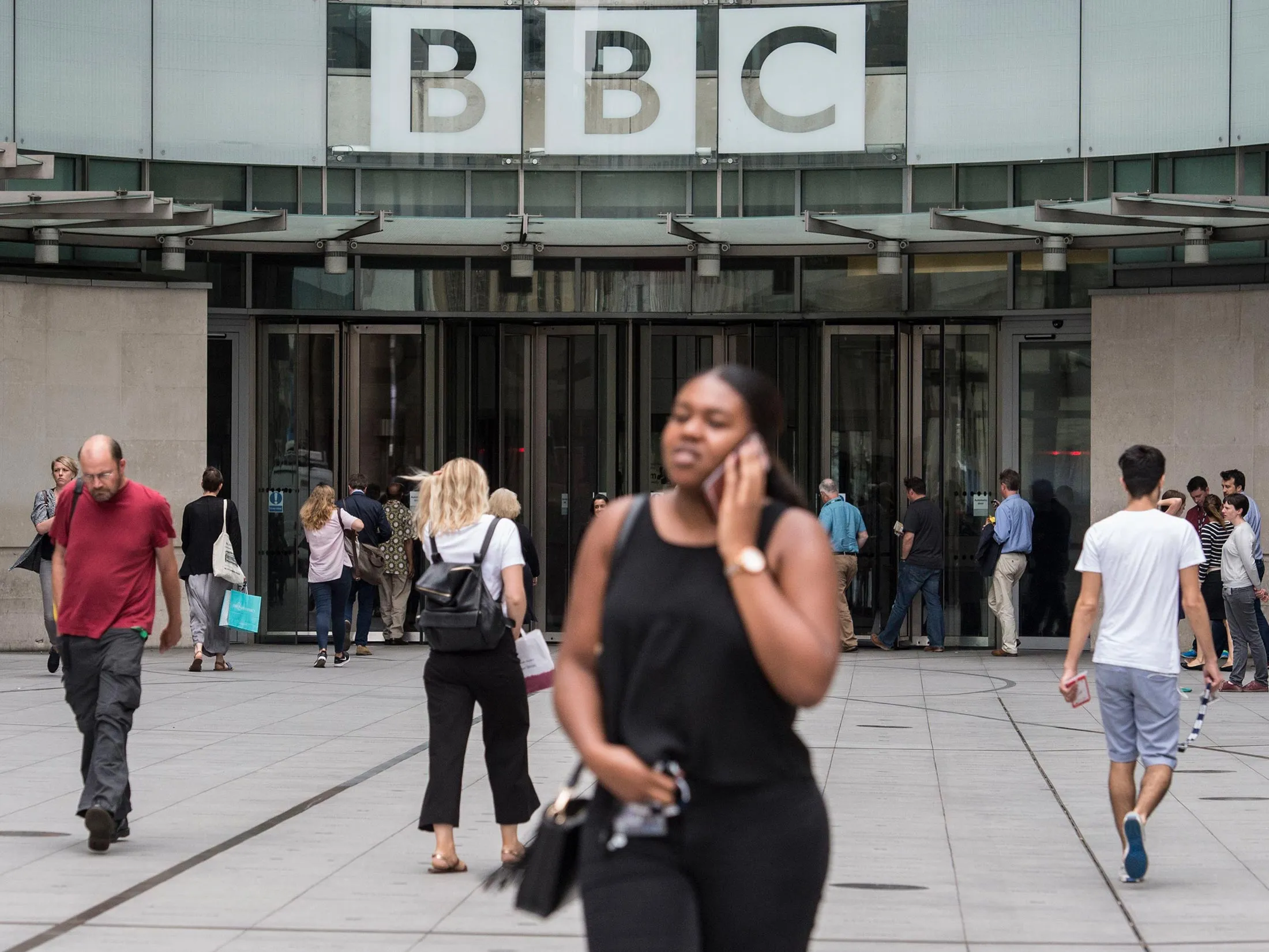 Mind the pay gap. Photograph: Lauren Hurley/PA Images/Getty Images
