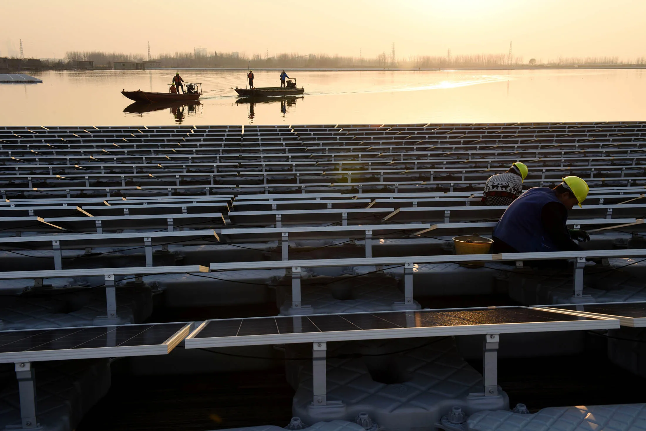 CHINA-ENVIRONMENT-SOLAR
