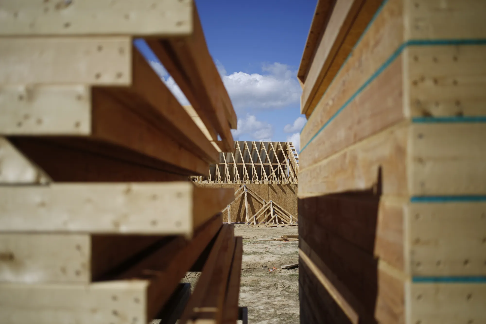 A Toll Brothers Inc. Housing Development As Construction Spending Figures Are Released