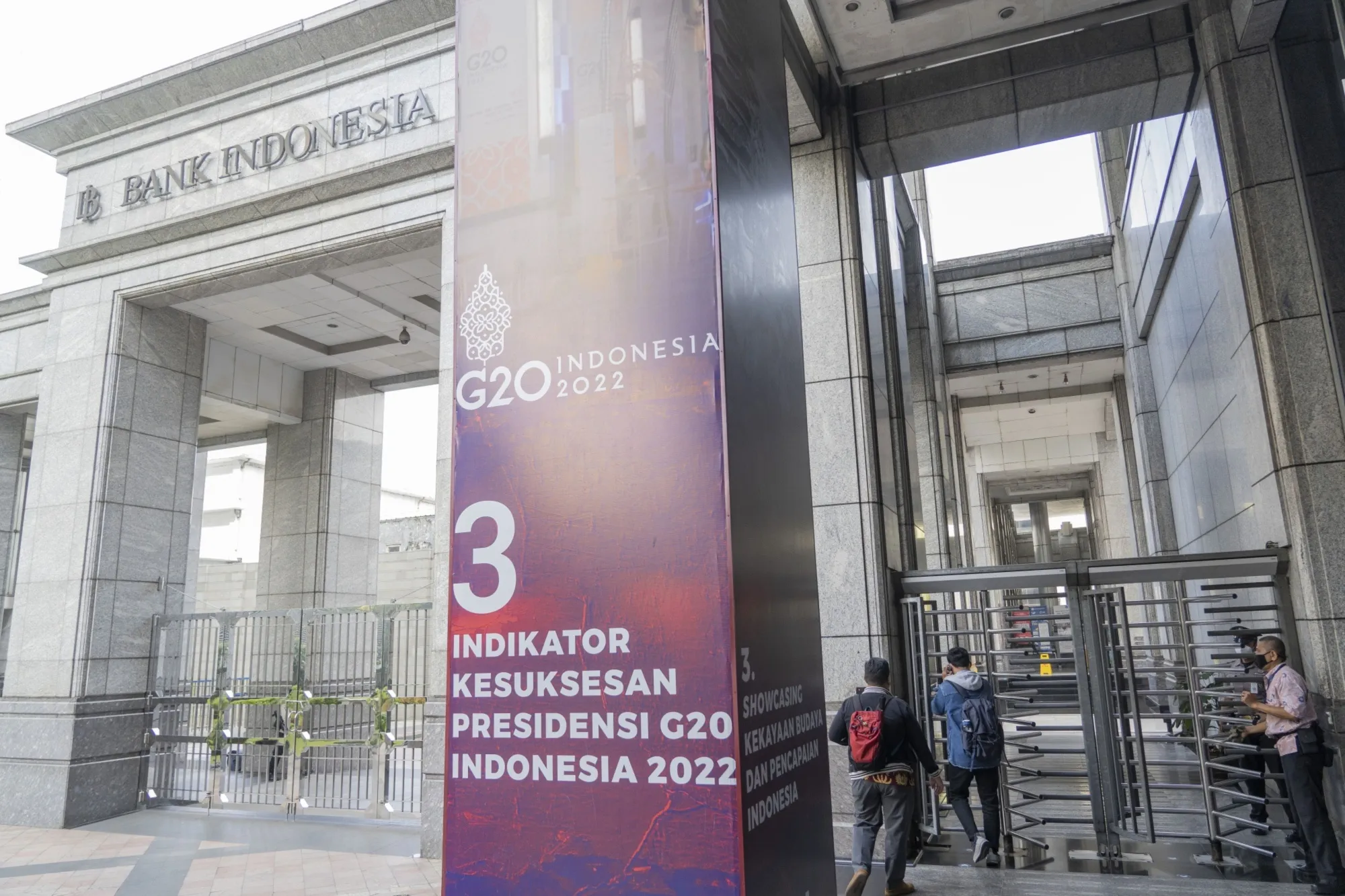 The Bank Indonesia headquarters in Jakarta.