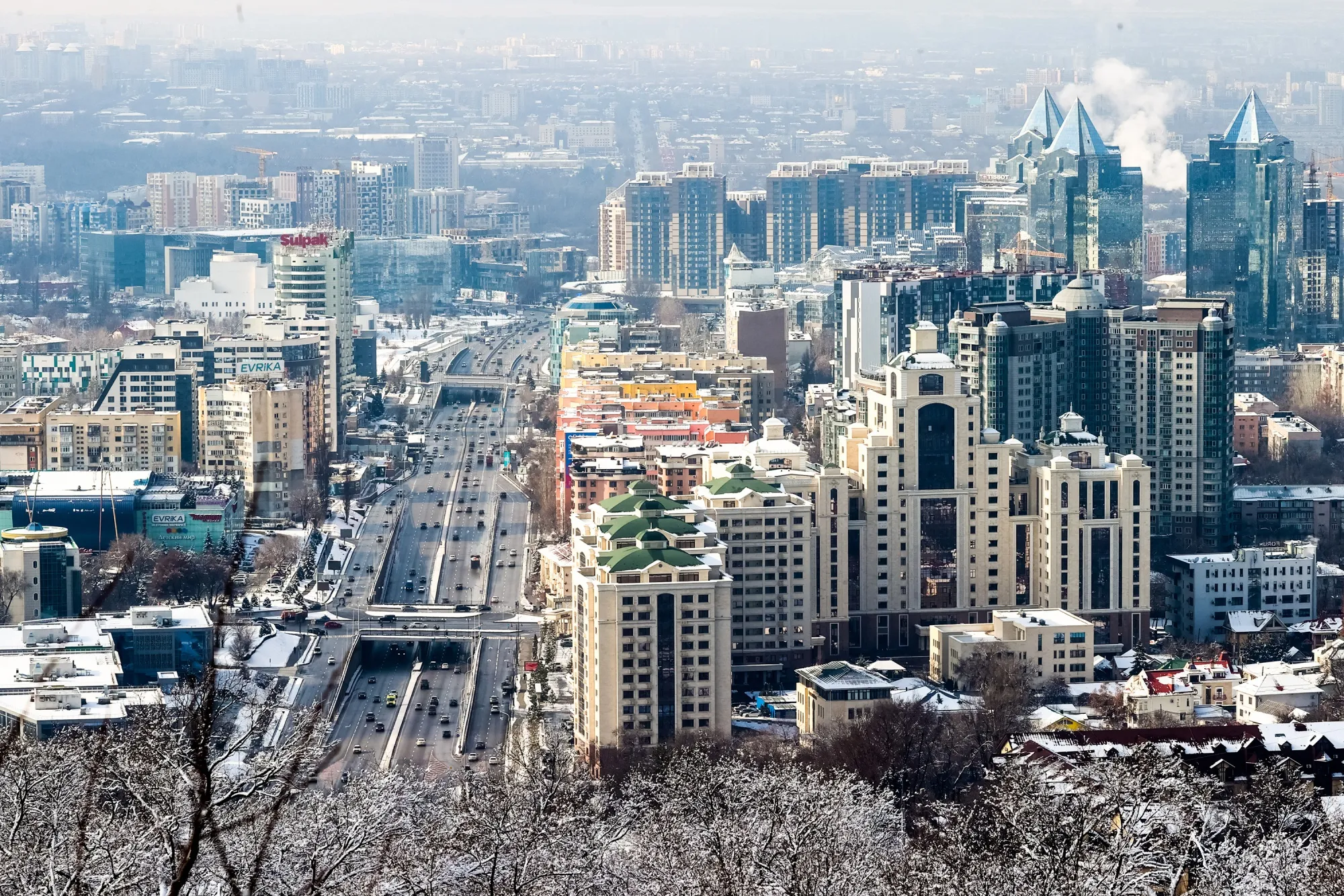 Almaty in Kazakhstan.&nbsp;