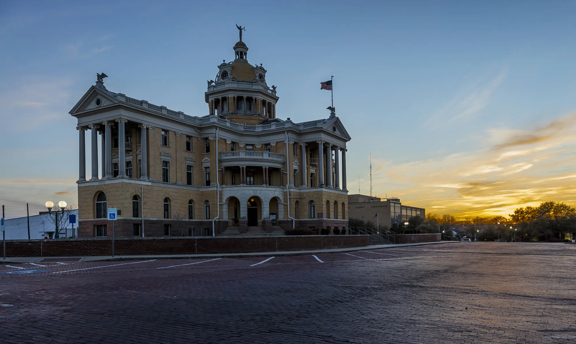 Harrison County Courthouse, Marshall, Texas.