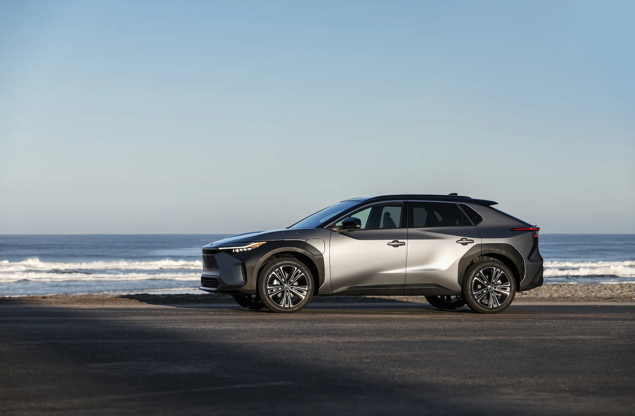 Toyota’s bZ4X electric car.&nbsp;