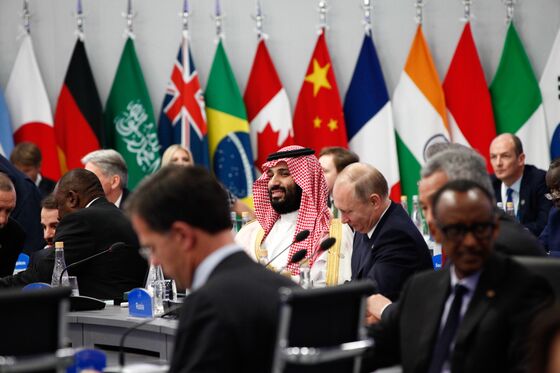 No Detail Too Small for Saudi Prince as G-20 Offers Redemption