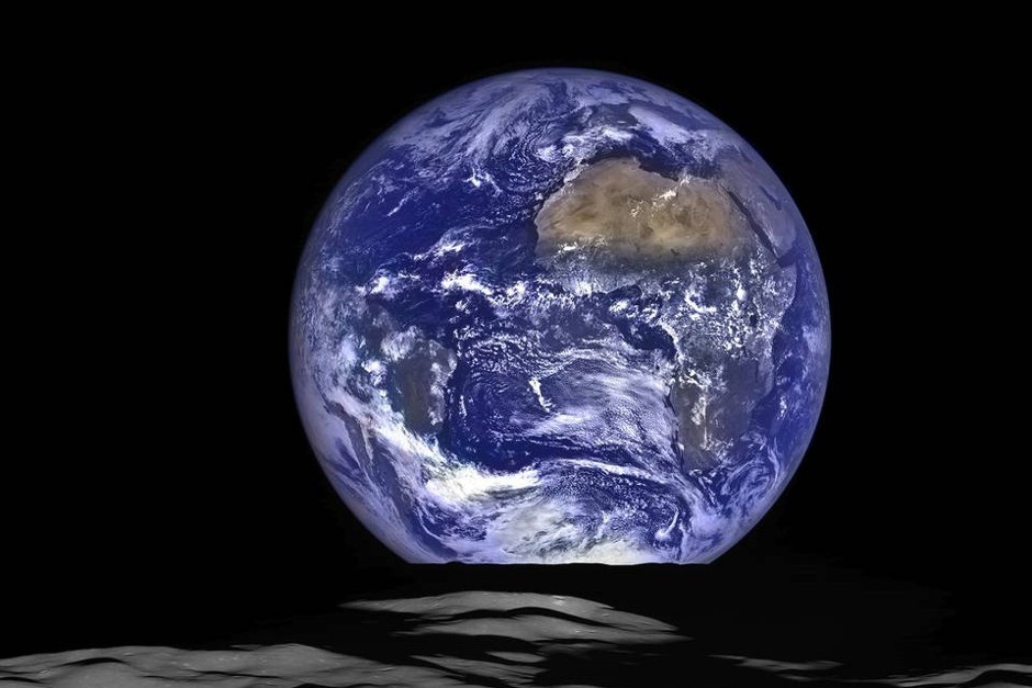 A view of Earth from NASA’s Lunar Reconnaissance Orbiter
