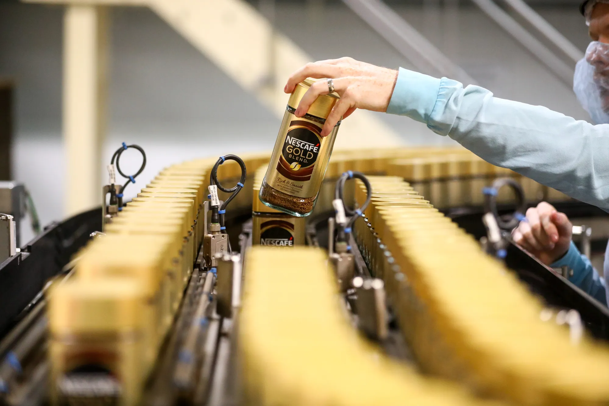 Nescafe Production As Coffee Stimulates Growth For Nestle SA