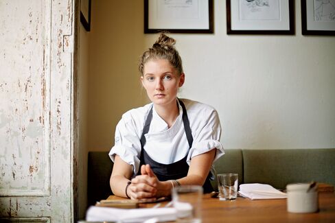 The 27-year-old chef, Victoria Eliasdóttir.