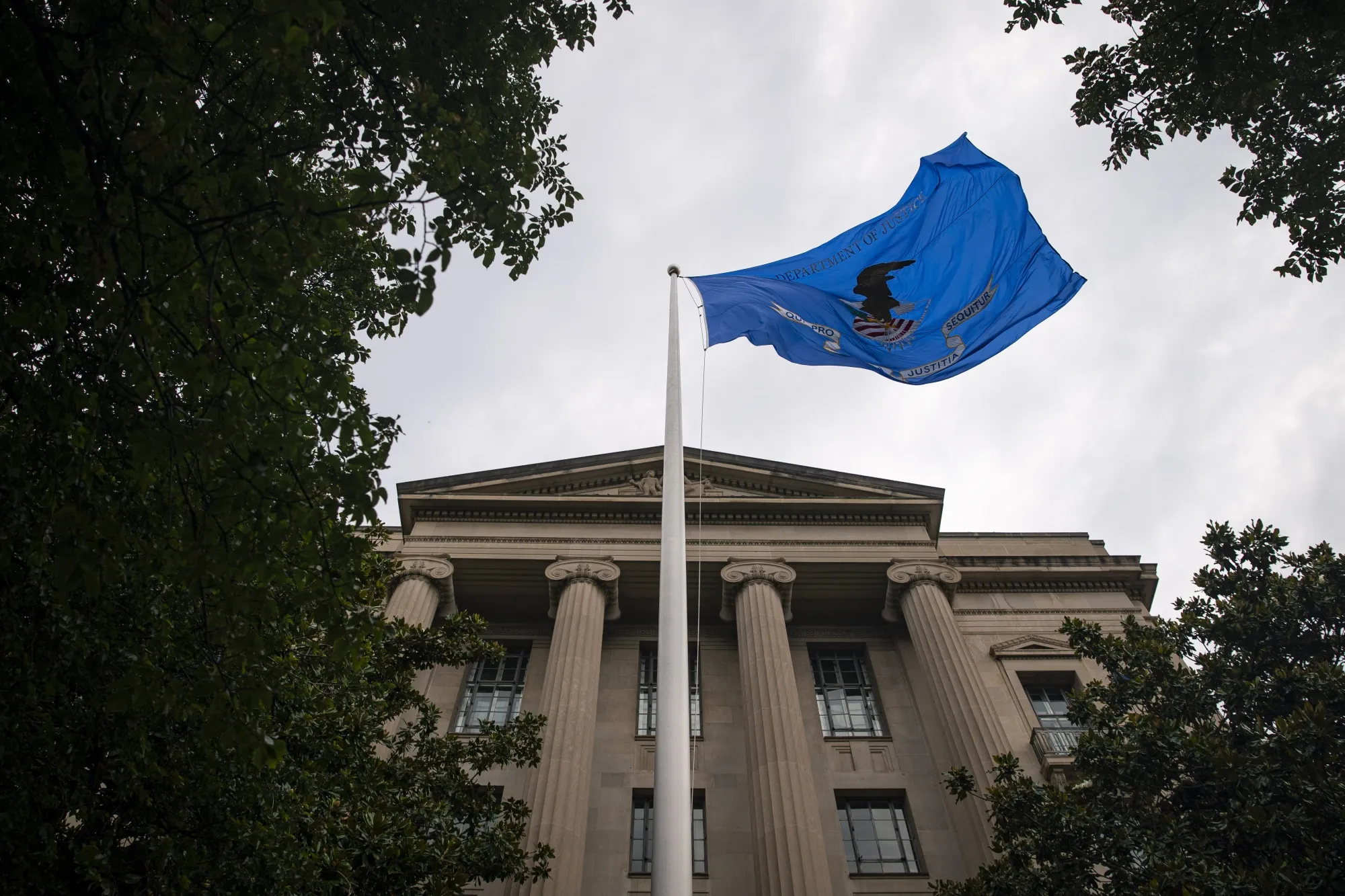 The US Department of Justice&nbsp;headquarters in Washington, DC.