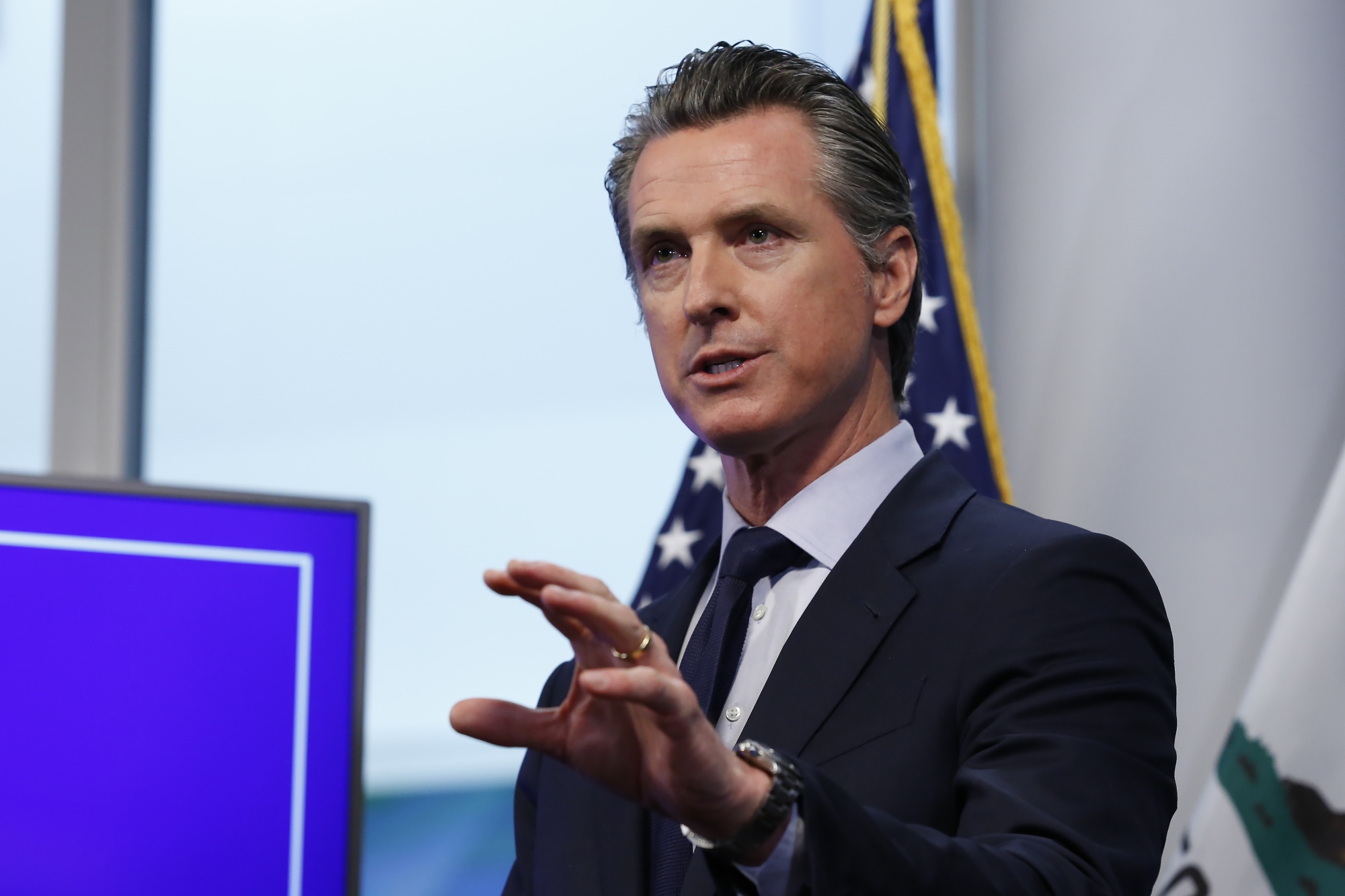 California Newsom Seeks Budget Cut to Close $ 54 Billion Gap