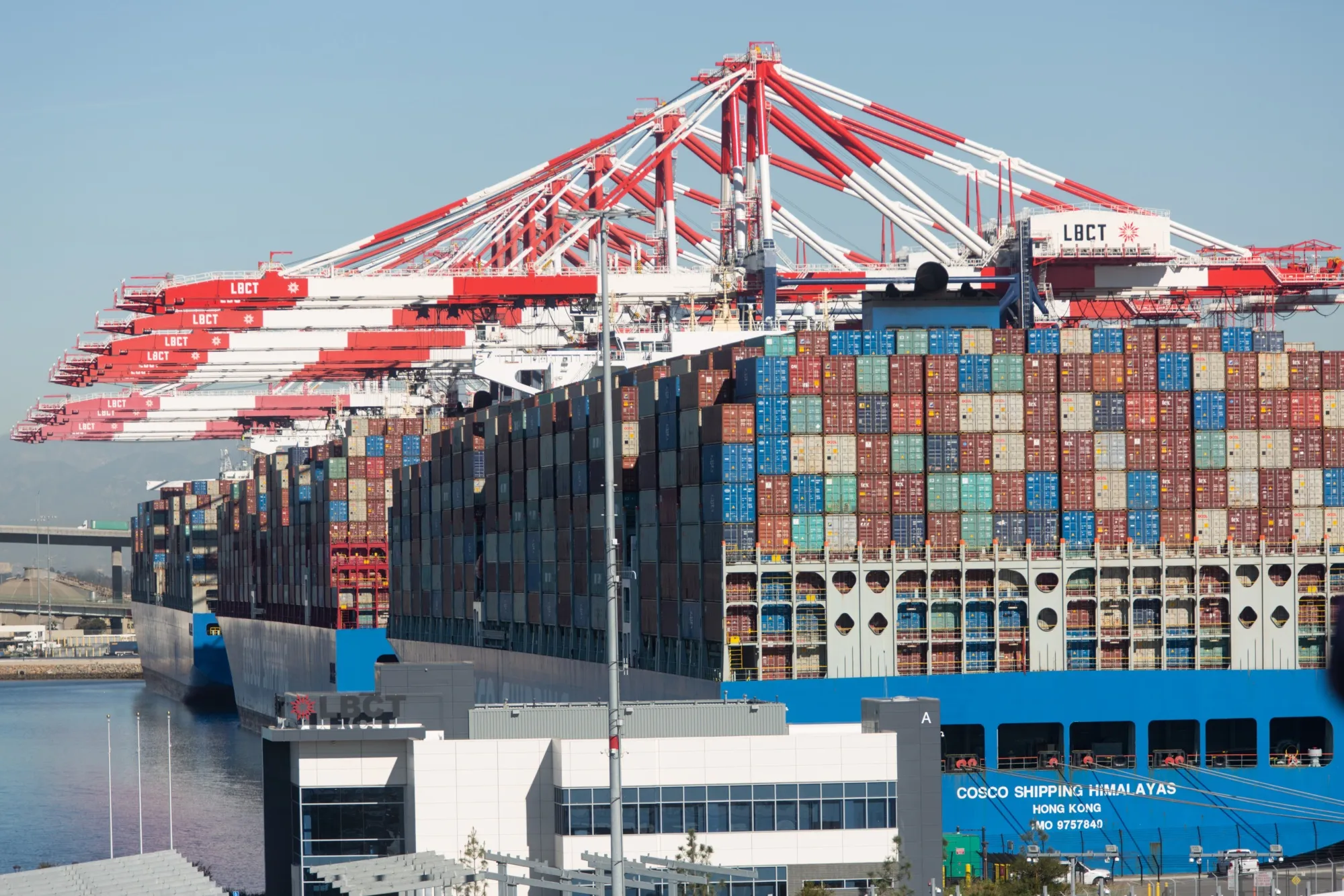 U.S. Transportation Secretary Buttigieg Visits Ports Of Los Angeles And Long Beach