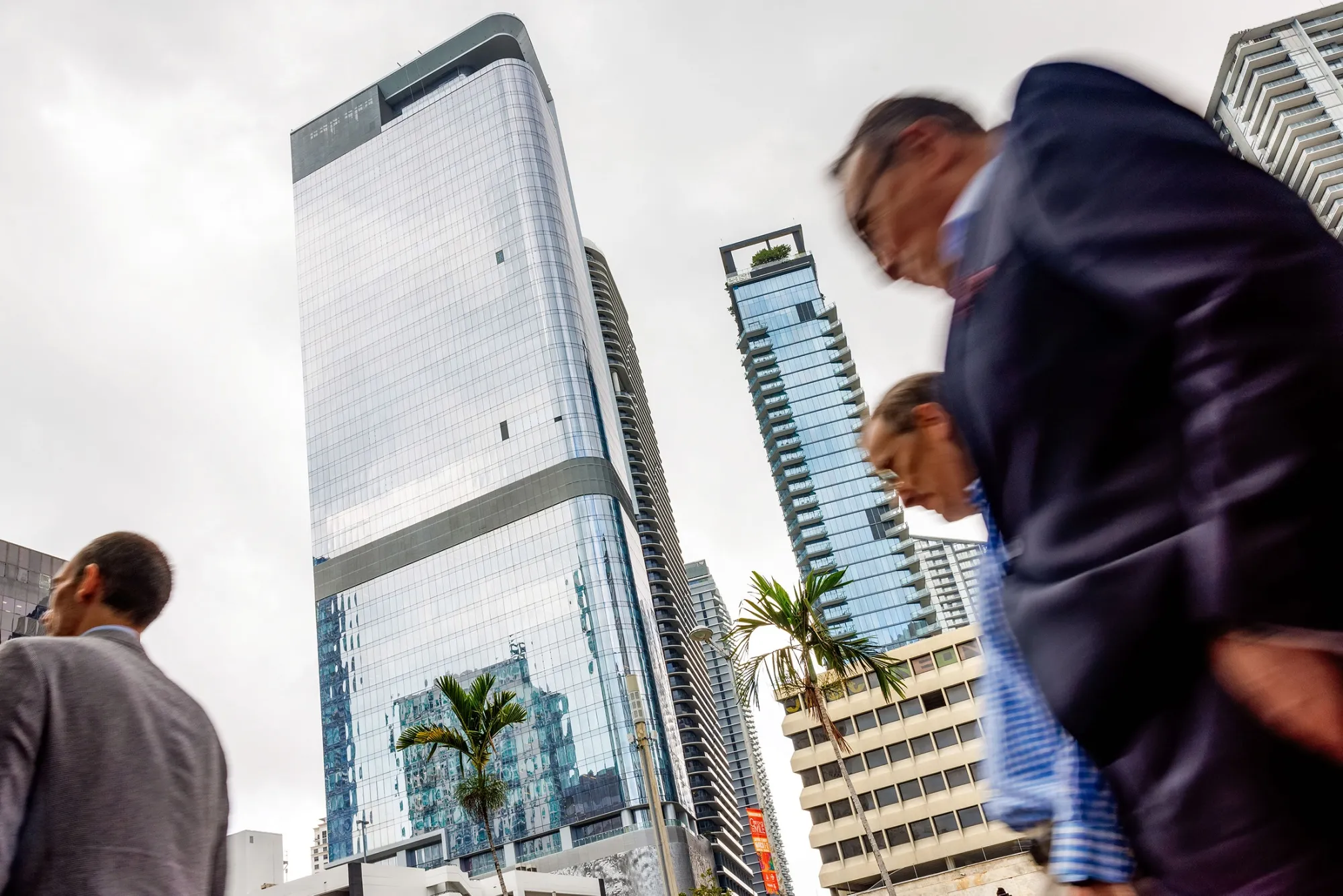 The Thoma Bravo private equity firm at 830 Brickell Plaza in Miami, Florida, US.
