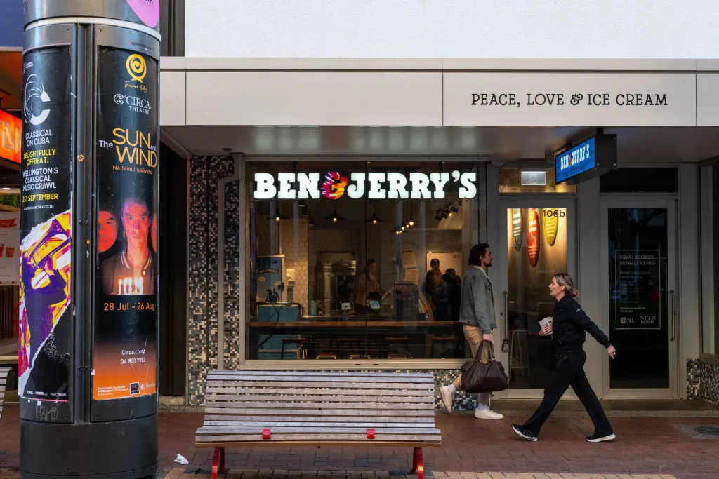 So much for “peace, love &amp; ice cream.”