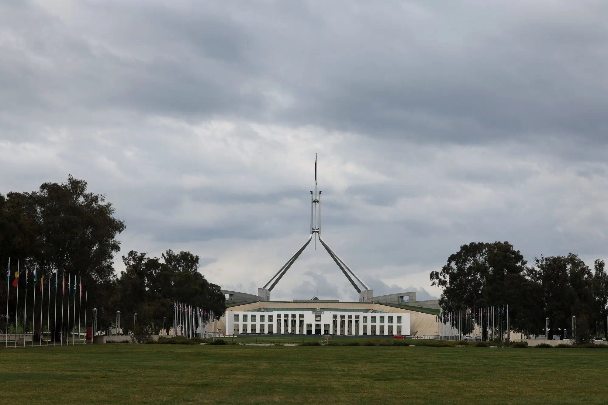 Parliament House in Canberra, Australia
