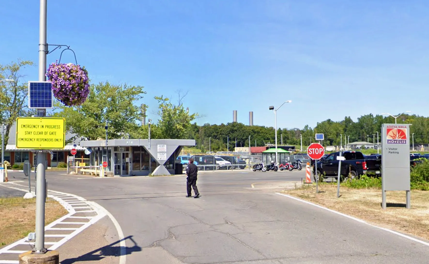 The Novelis Inc. facility in&nbsp;Oswego, New York.