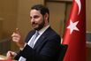 Turkey's Energy Minister Berat Albayrak News Conference