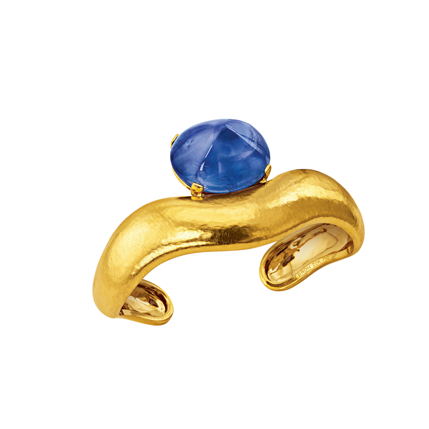 Belperron Gemstone Wave Cuff