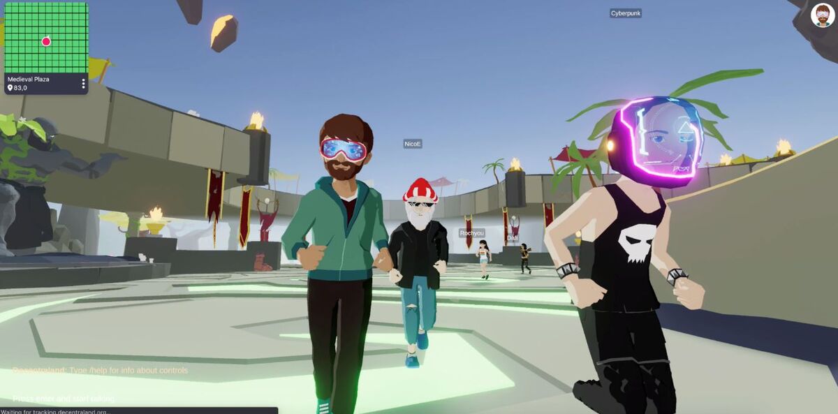 A economia virtual em torno dos jogos como Roblox e Decentraland