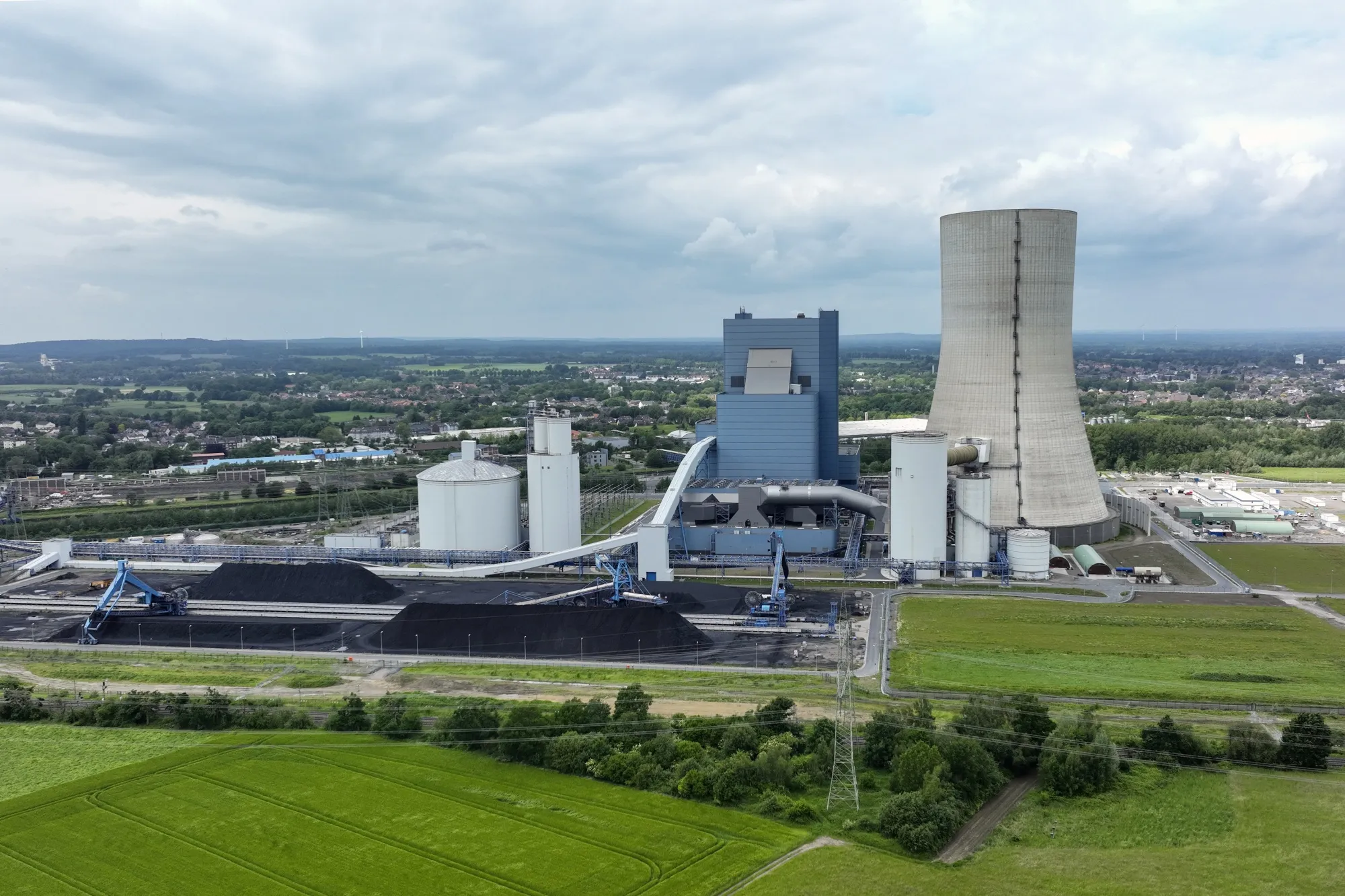 A coal plant in Germany.