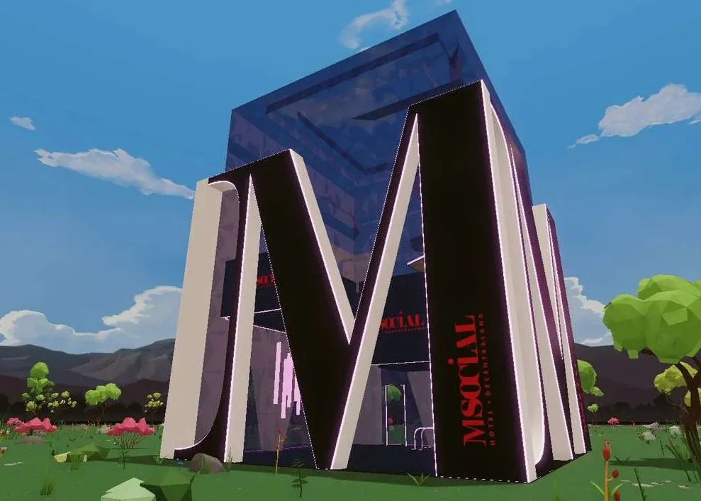 M Social Decentraland