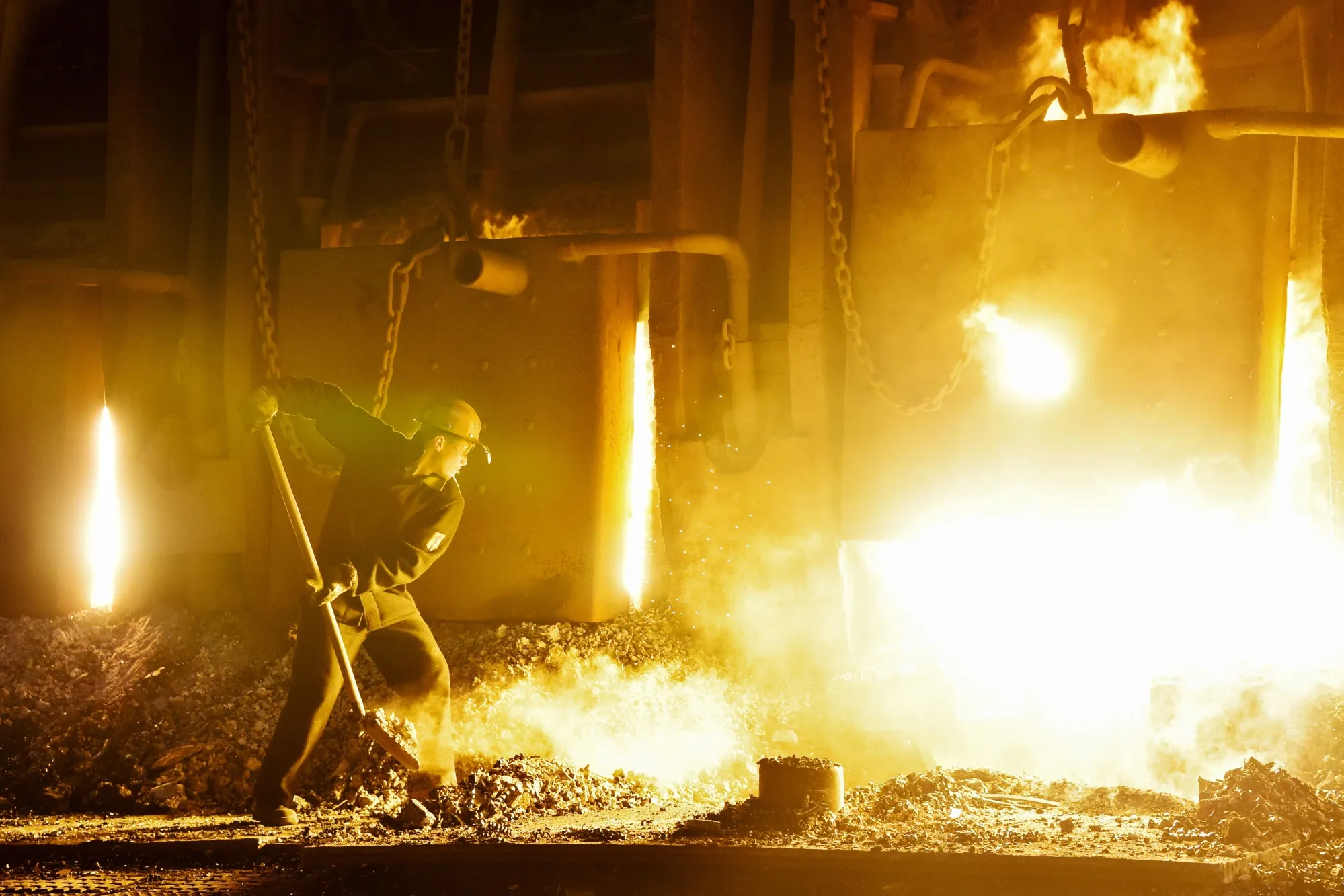 And here we have a steelmaker ... in Russia.
