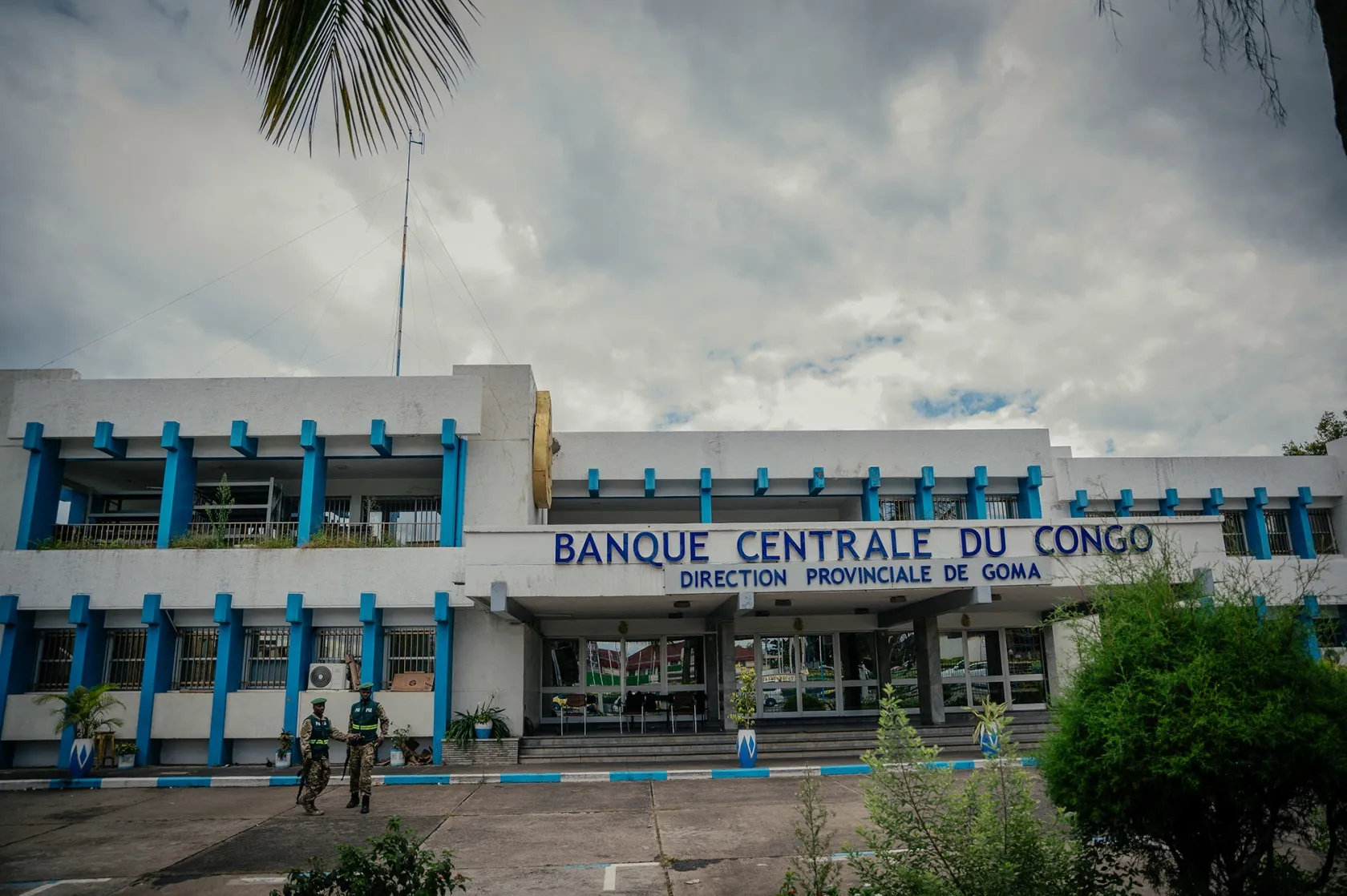 The&nbsp;Central Bank of Congo in Goma.